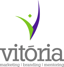 Logo da Vitória Marketing