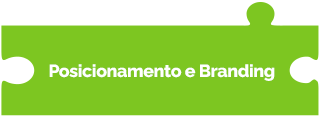 Posicionamento e Branding peça do quebra cabeça.